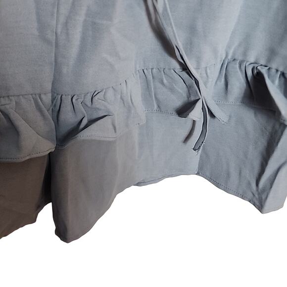 Light Blue Lightweight Romper, XL - Picture 4 of 6